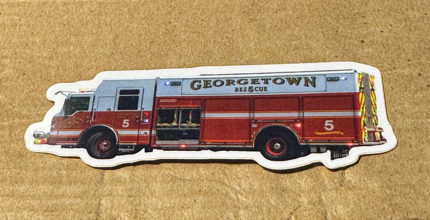 Georgetown Fire Department Rescue 5
