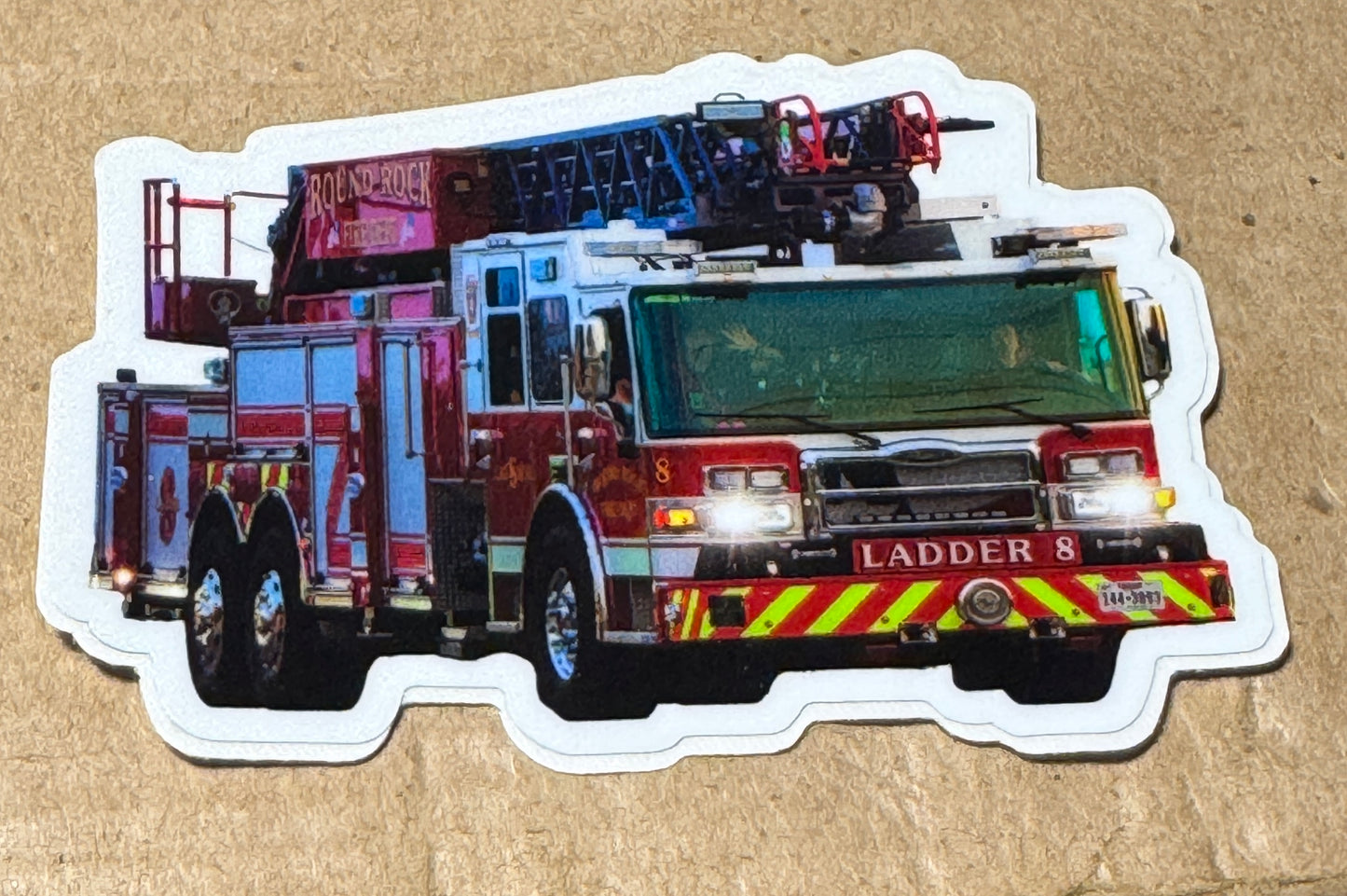 Round Rock Fire Department Ladder 8