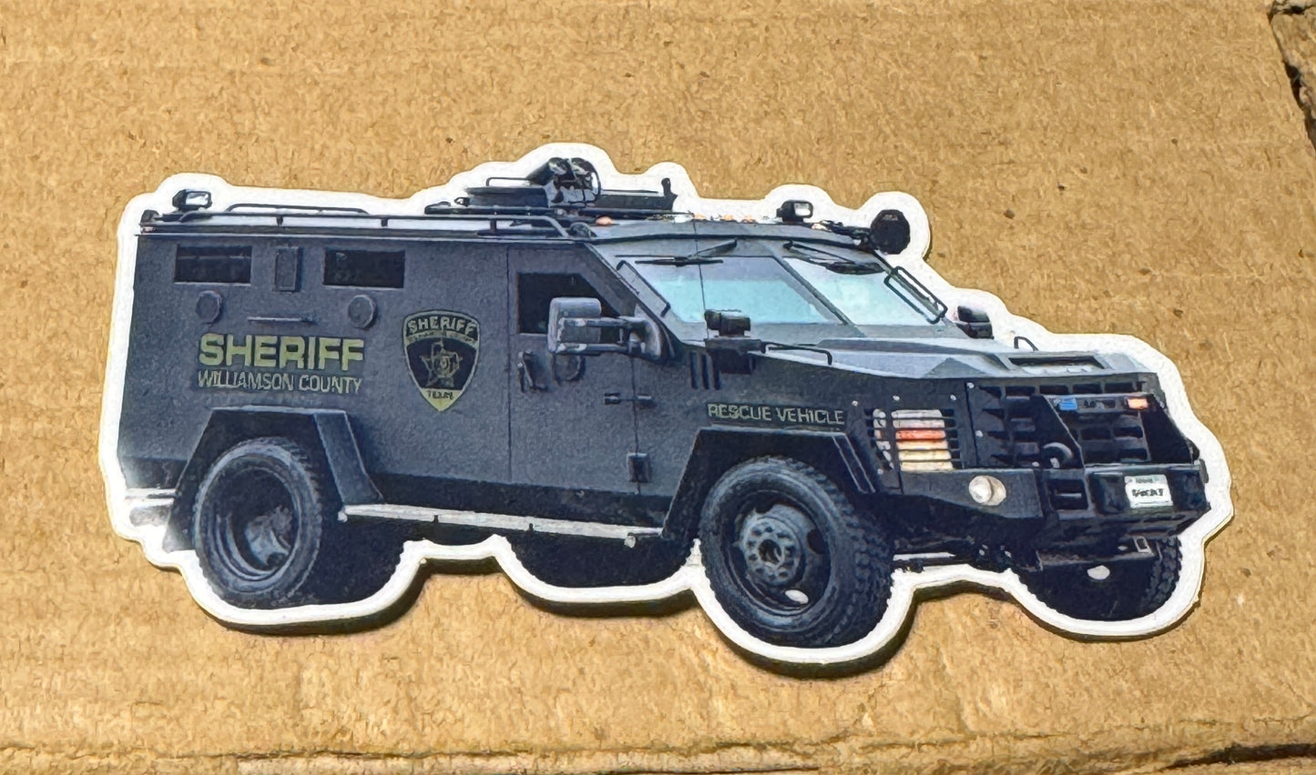 Williamson County Sheriff SWAT Bearcat
