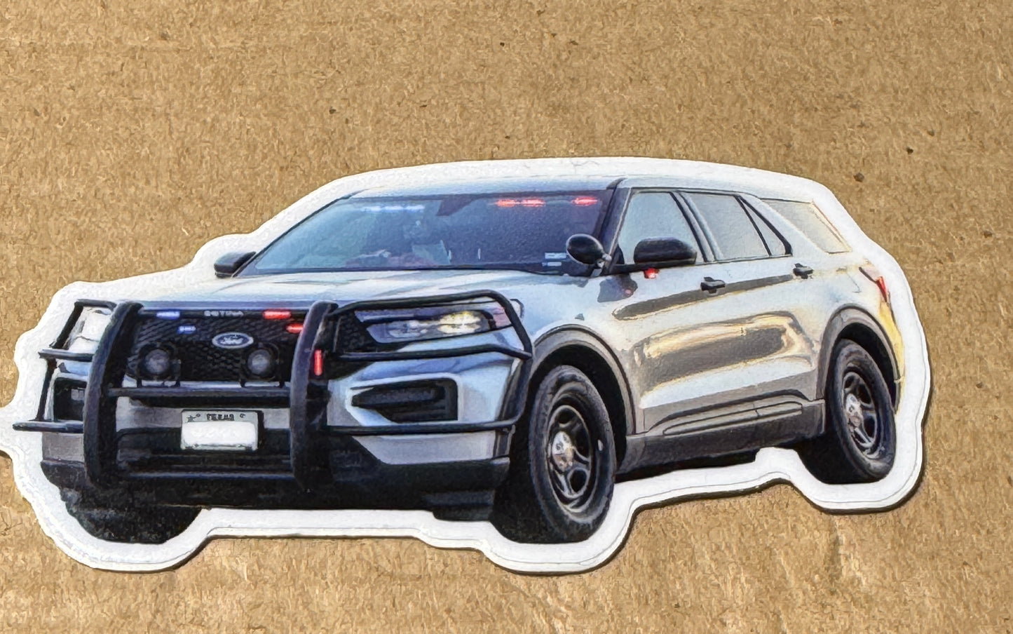 Unmarked Police Explorer - Grey